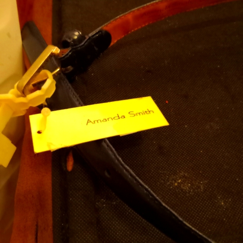 Amanda Smith blue size large belt